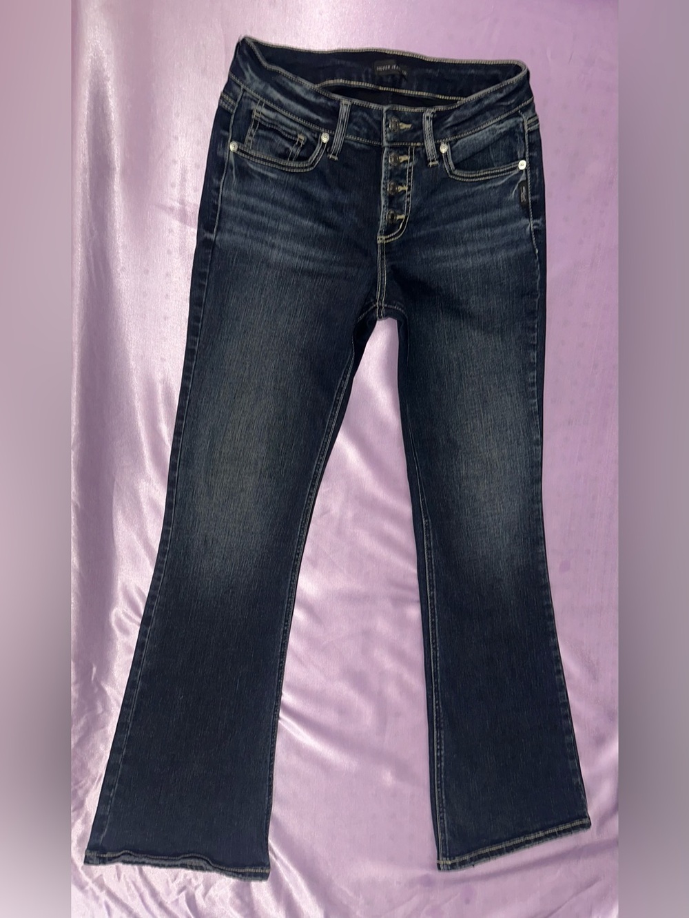 Silver Bootcut 28/31 Suki Like New Condition